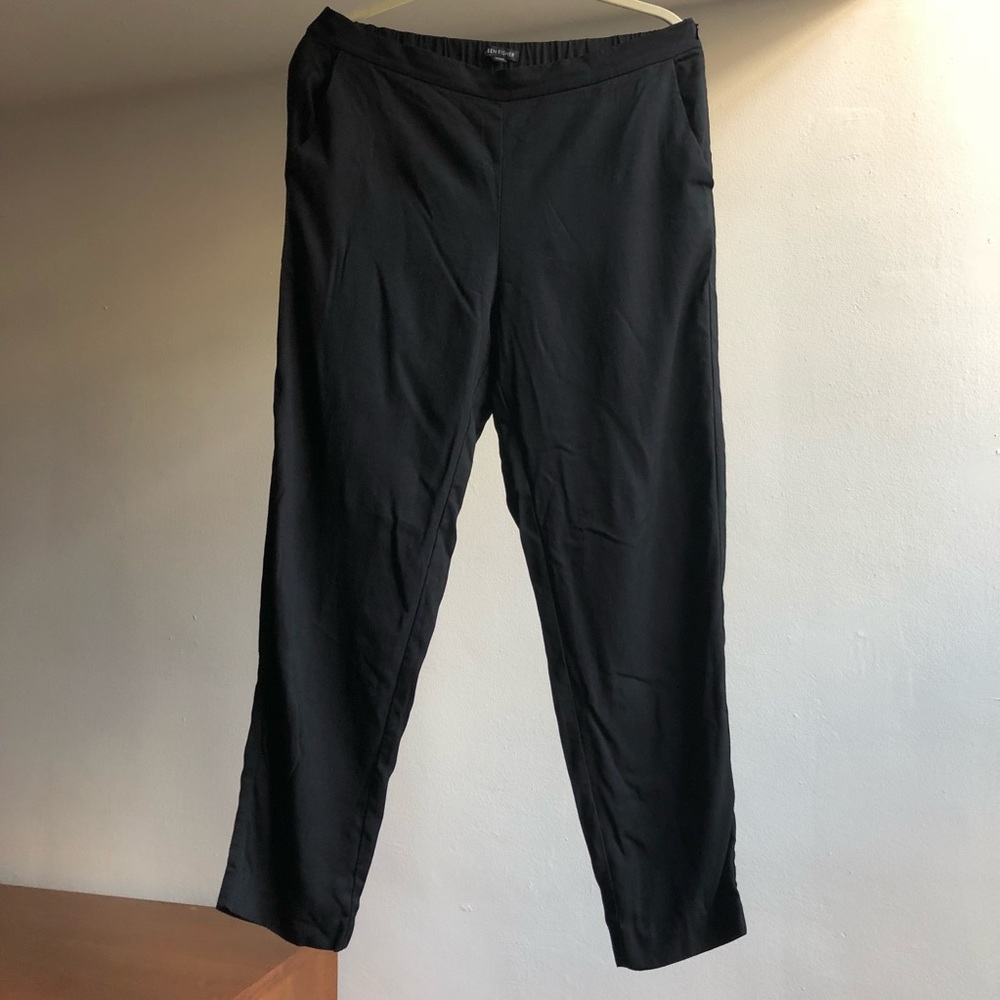 Slim Ankle Pant with Side Zip